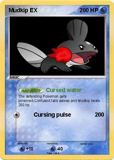 Pokemon Mudkip EX