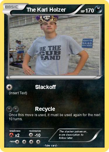 Pokemon The Karl Holzer