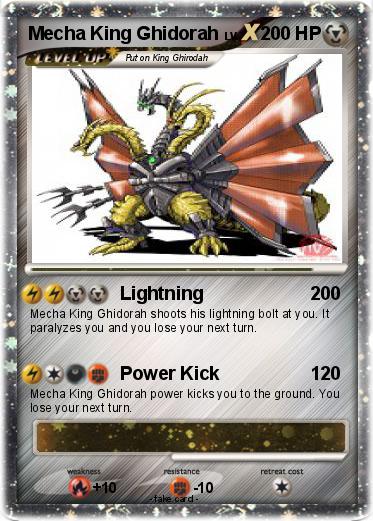 Pokemon Mecha King Ghidorah