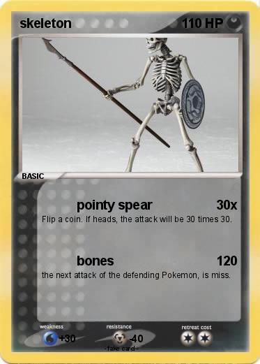 Pokemon skeleton