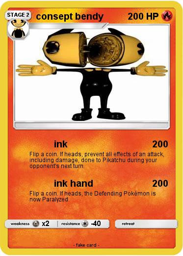 Pokemon consept bendy