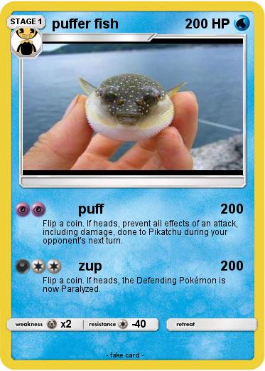 Pokemon puffer fish