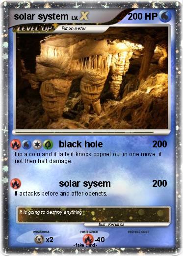 Pokemon solar system