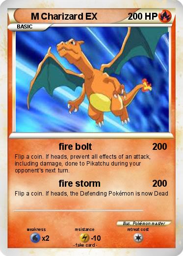 Pokemon M Charizard EX