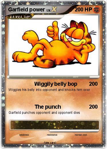 Pokemon Garfield power