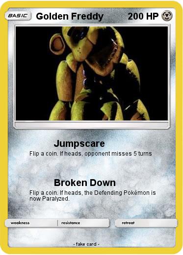 Pokemon Golden Freddy