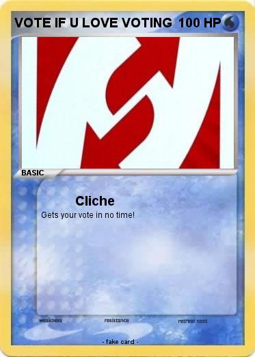 Pokemon VOTE IF U LOVE VOTING