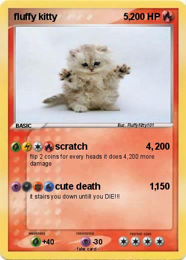 Pokemon fluffy kitty                          5,