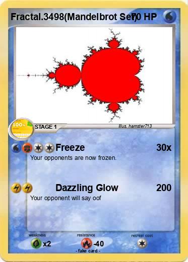 Pokemon Fractal.3498(Mandelbrot Set)