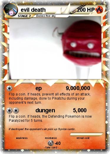 Pokemon evil death