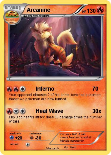 Pokemon Arcanine