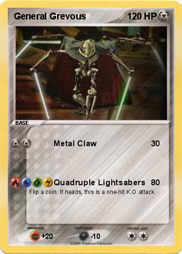 Pokemon General Grevous