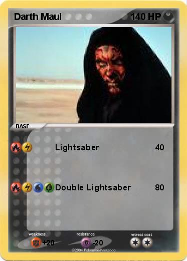 Pokemon Darth Maul