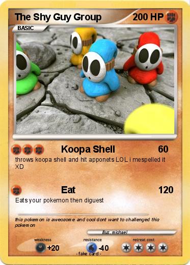 Pokemon The Shy Guy Group