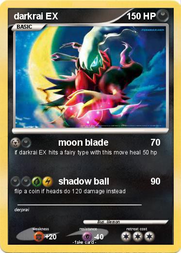 Pokemon darkrai EX