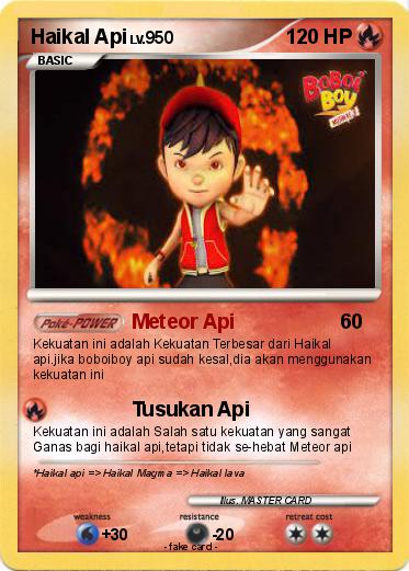 Pokemon Haikal Api
