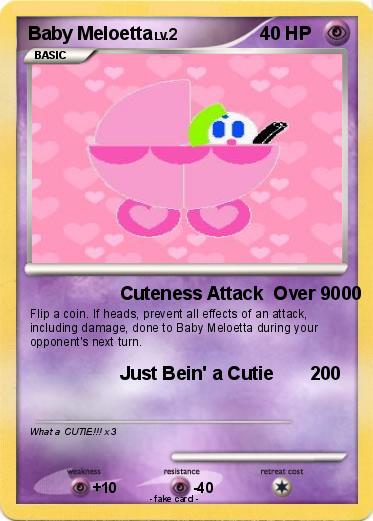 Pokemon Baby Meloetta