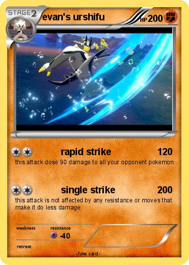 Pokemon evan's urshifu
