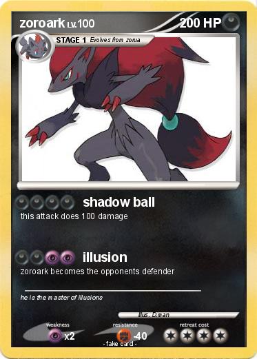 Pokemon zoroark