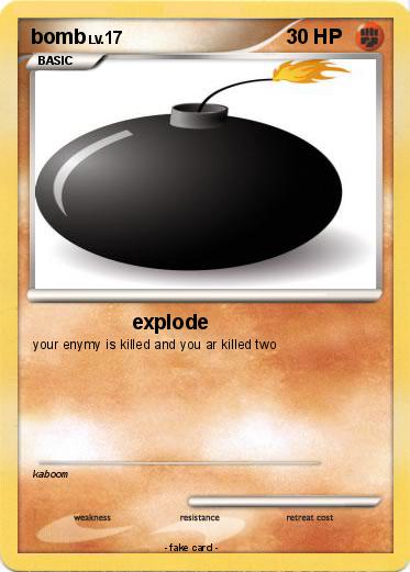 Pokemon bomb