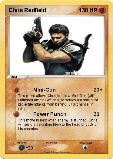 Pokemon Chris Redfield