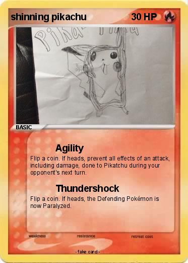 Pokemon shinning pikachu