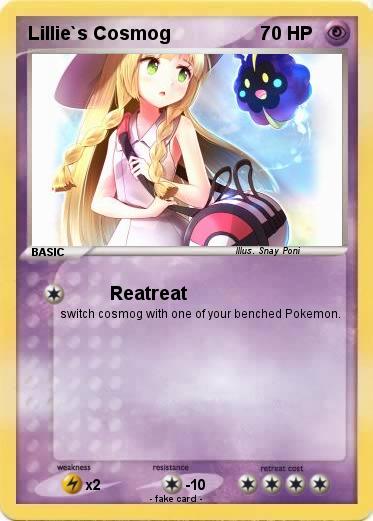 Pokemon Lillie`s Cosmog