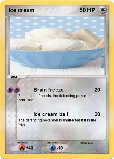 Pokemon Ice cream