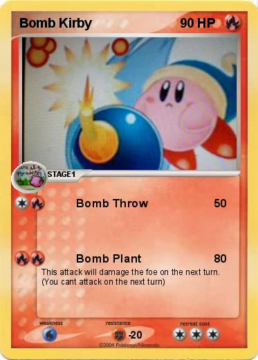 Pokemon Bomb Kirby