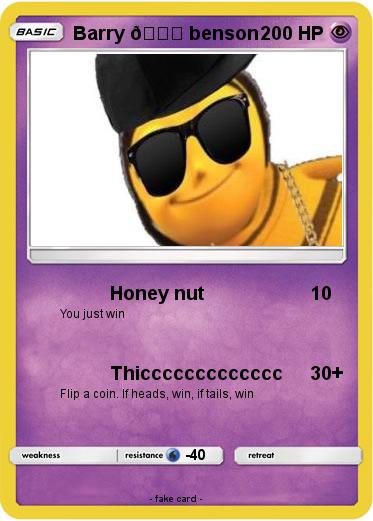 Pokemon Barry ???? benson