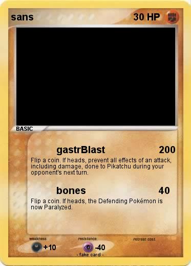 Pokemon sans