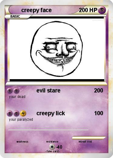 Pokemon creepy face
