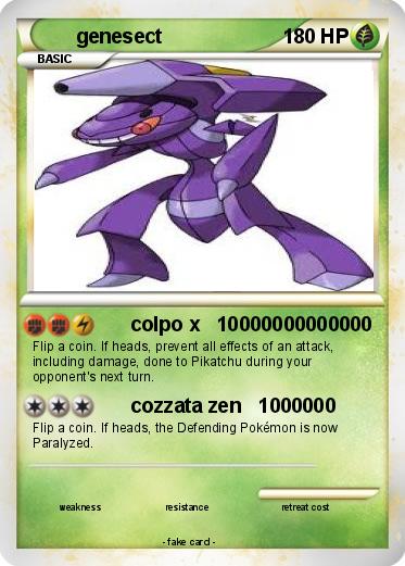 Pokemon genesect