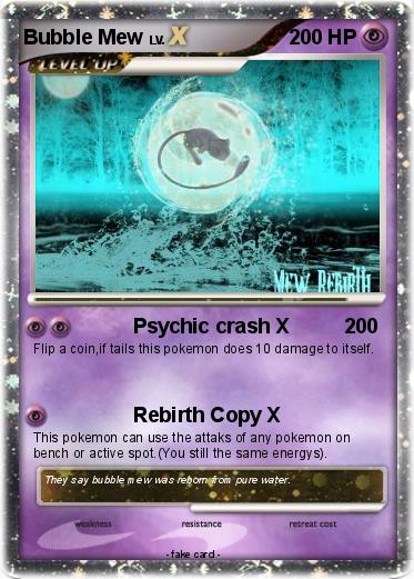 Pokemon Bubble Mew