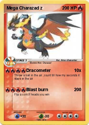 Pokemon Mega Charazad z