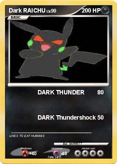 Pokemon Dark RAICHU