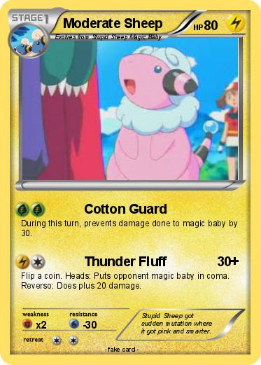 Pokemon Moderate Sheep