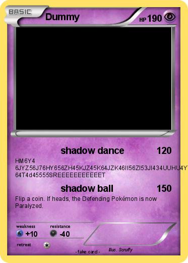 Pokemon Dummy