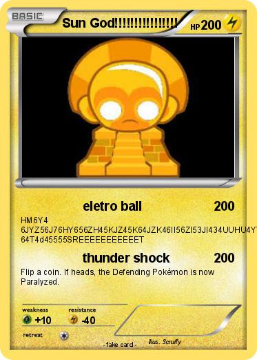 Pokemon Sun God!!!!!!!!!!!!!!!!