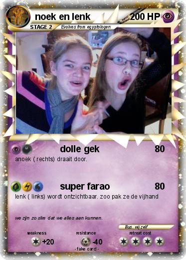 Pokemon noek en lenk