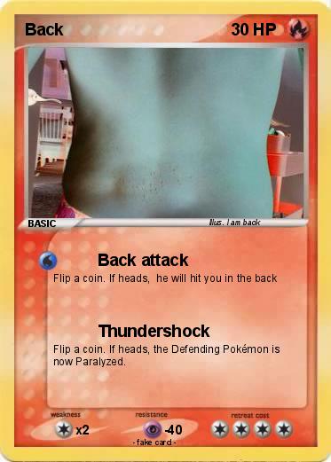 Pokemon Back