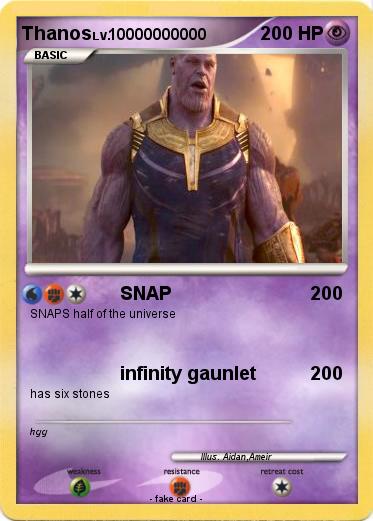 Pokemon Thanos