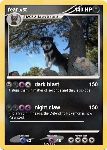 Pokemon fear