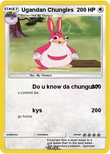 Pokemon Ugandan Chungles