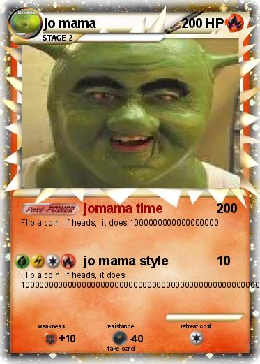 Pokemon jo mama