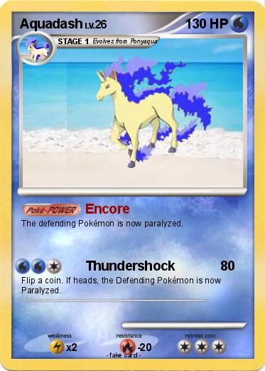 Pokemon Aquadash