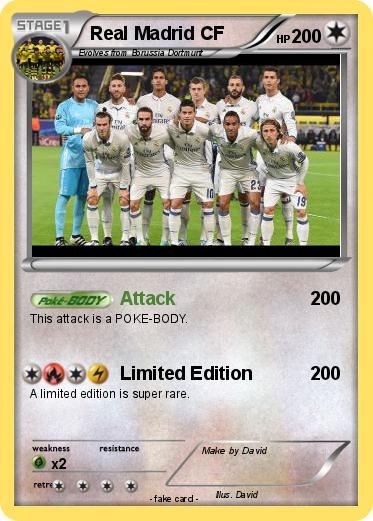 Pokemon Real Madrid CF