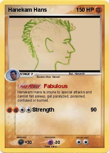 Pokemon Hanekam Hans