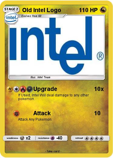 Pokemon Old Intel Logo