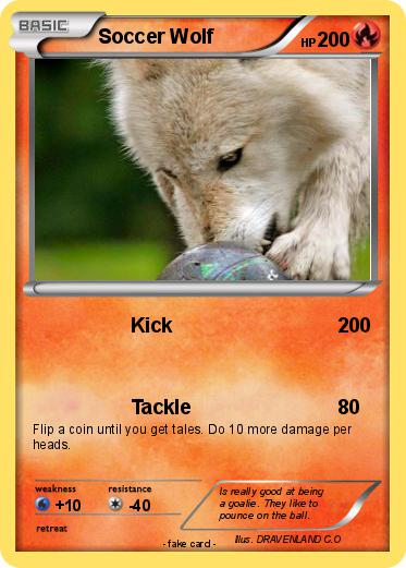 Pokemon Soccer Wolf